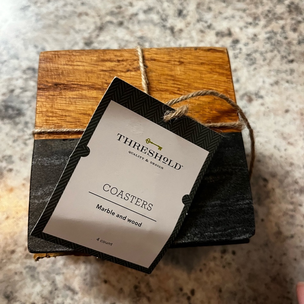 NWT Threshold coaster set